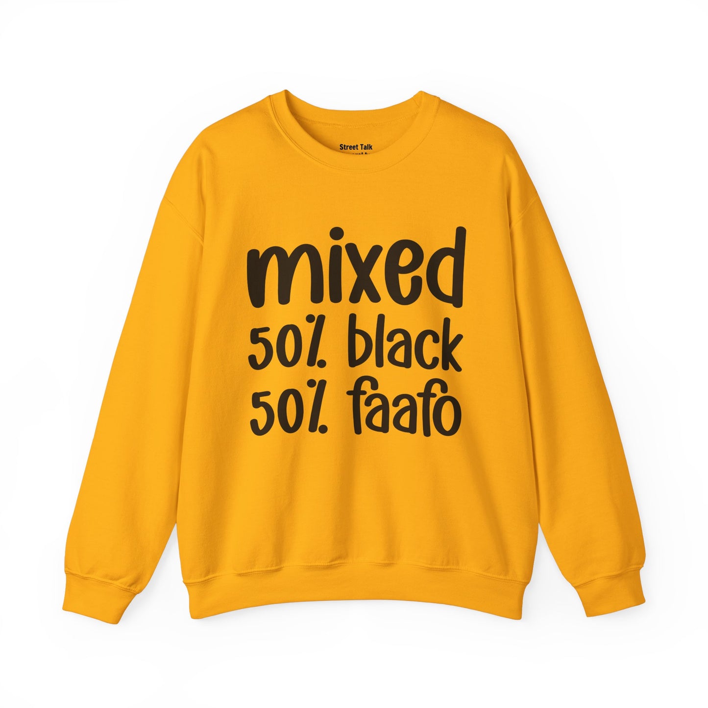 Mixed 50% Black 50% FAAFO