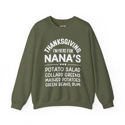 Thanksgiving I'm Here For Nana's