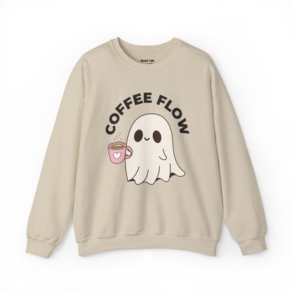 Coffee Flow - Street Vibe Sweatshirt for Coffee Addicts