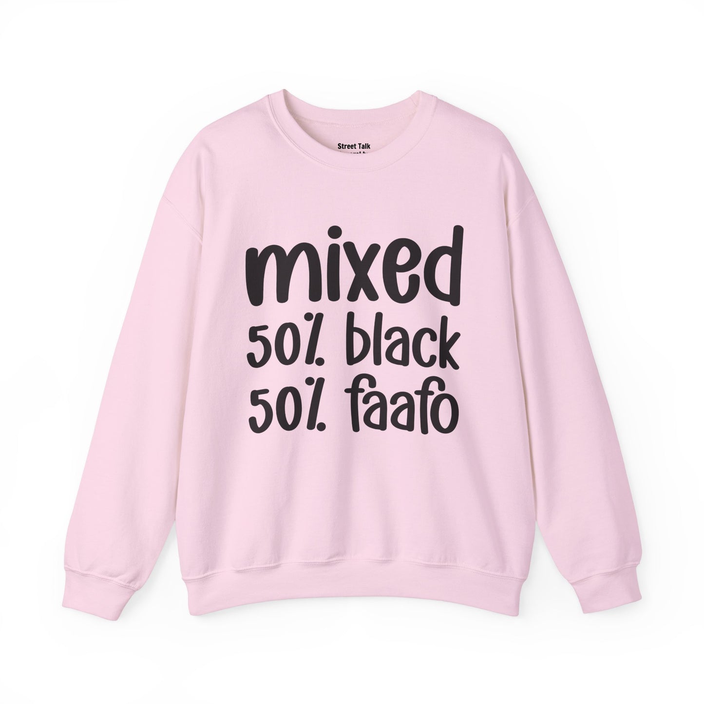 Mixed 50% Black 50% FAAFO