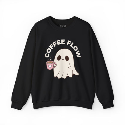 Coffee Flow - Street Vibe Sweatshirt for Coffee Addicts