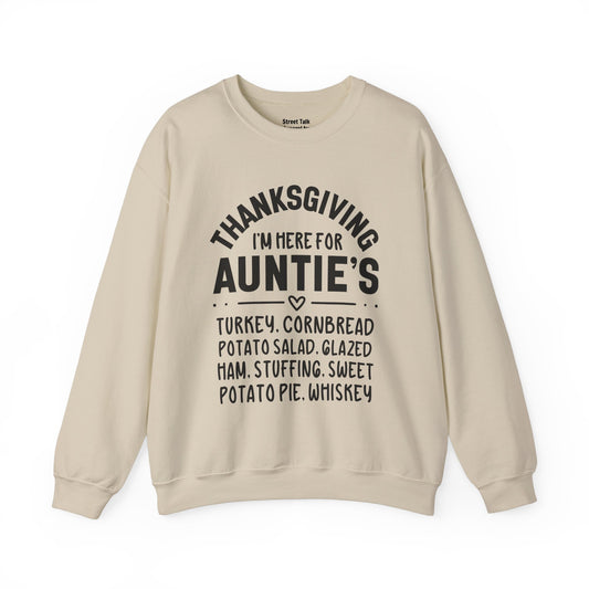 Thanksgiving I'm Here For Auntie's