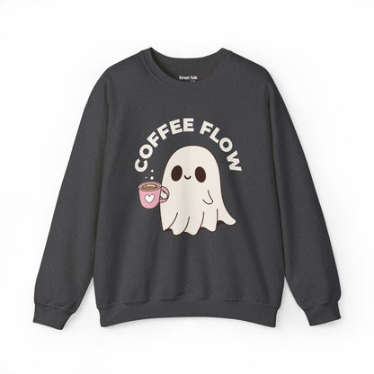 Coffee Flow - Street Vibe Sweatshirt for Coffee Addicts