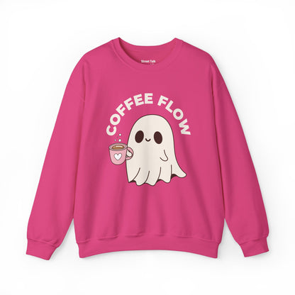 Coffee Flow - Street Vibe Sweatshirt for Coffee Addicts