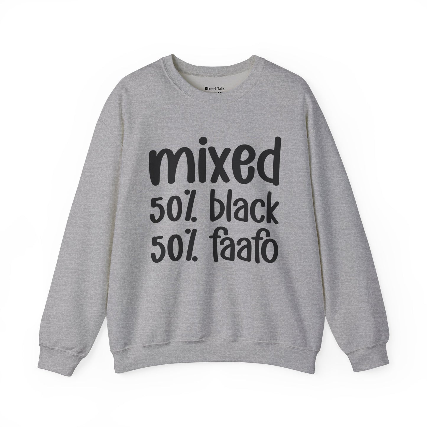 Mixed 50% Black 50% FAAFO