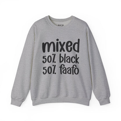 Mixed 50% Black 50% FAAFO