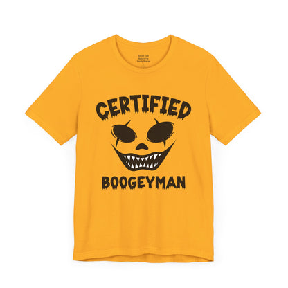 Street Inspired Apparel - Certified Boogeyman Tee - Unique Gift Idea