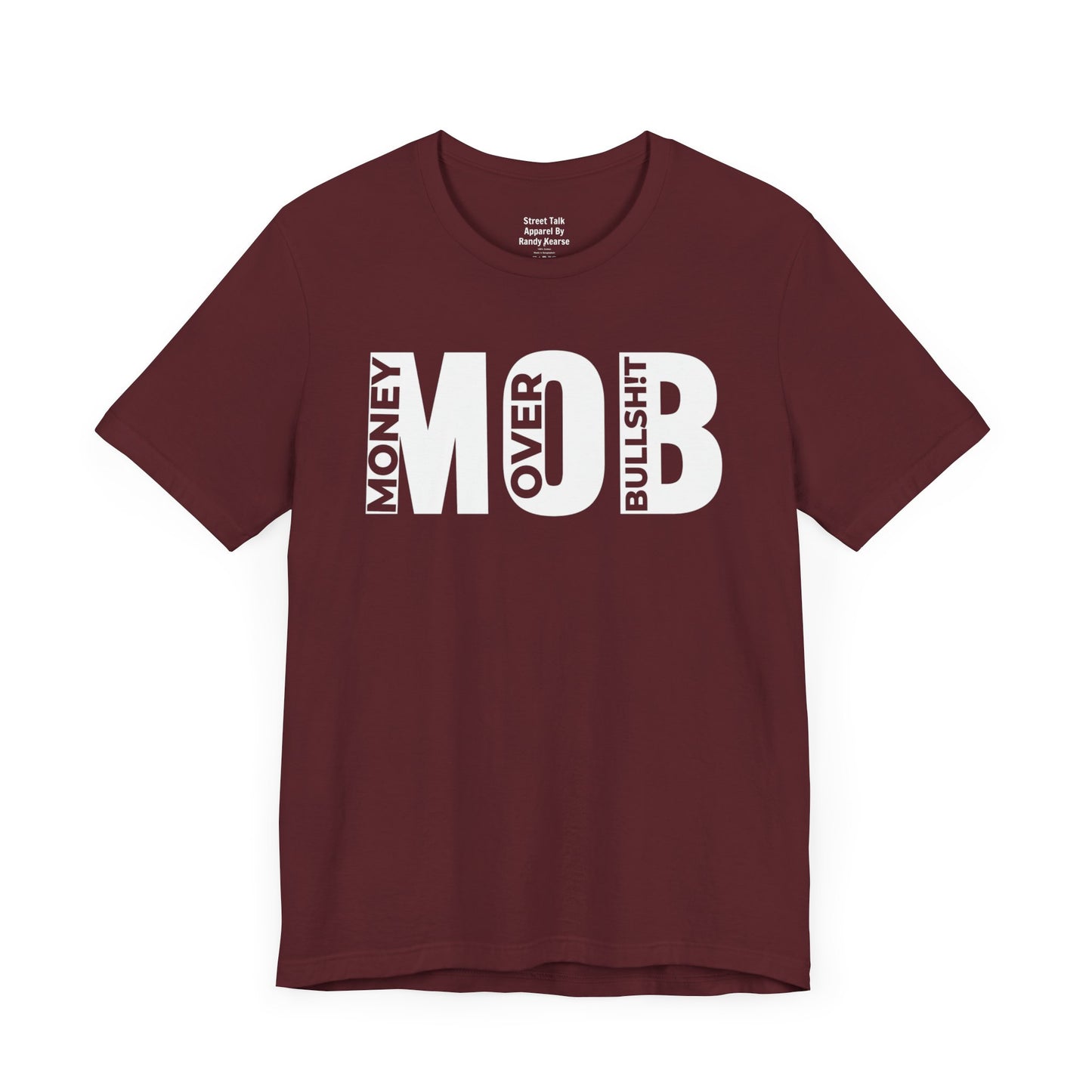 M.O.B - Money Over Bullshit - Focused Mindset - Motivational Gift Tee,