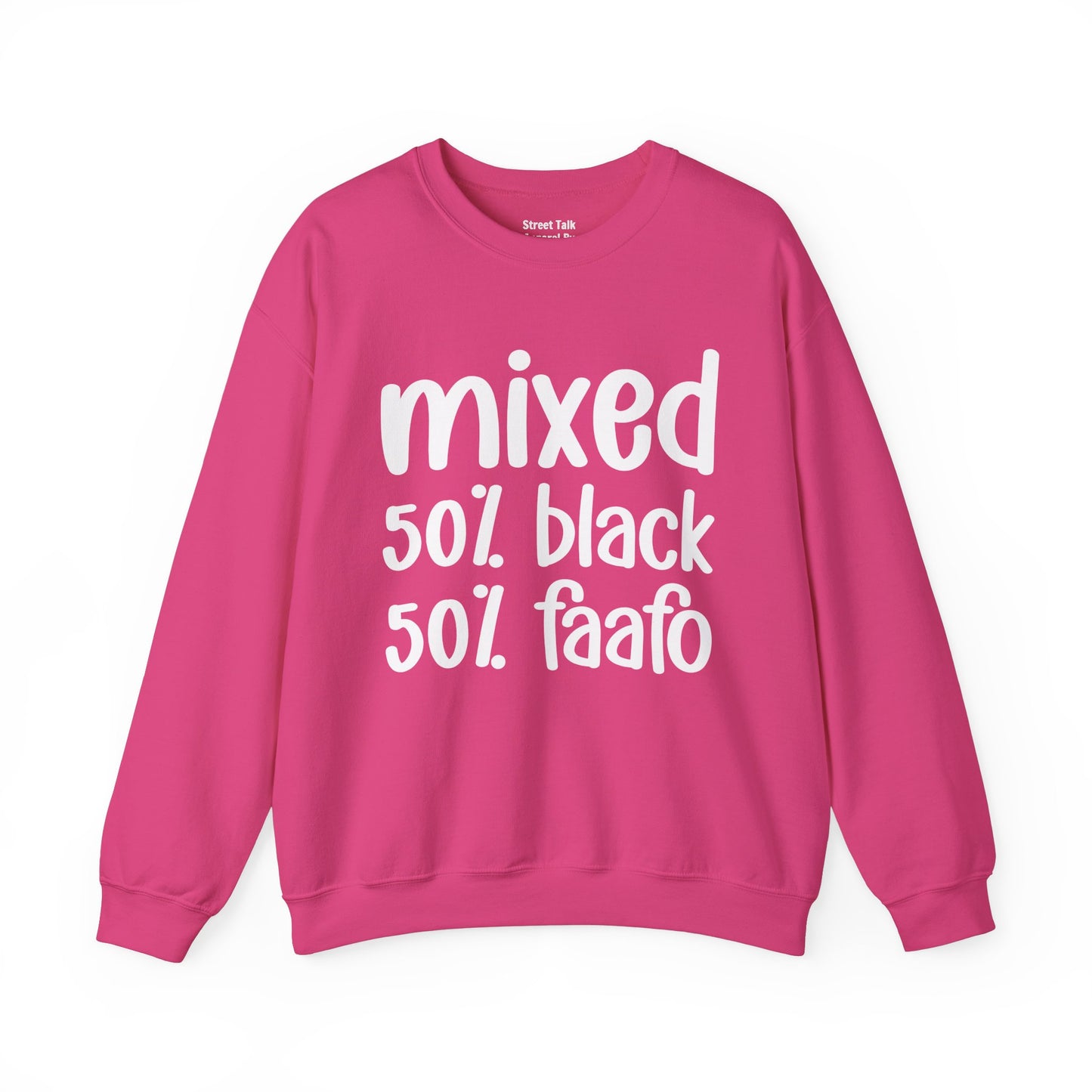 Mixed 50% Black 50% FAAFO