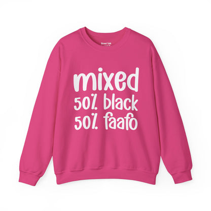 Mixed 50% Black 50% FAAFO