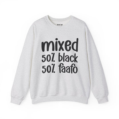 Mixed 50% Black 50% FAAFO