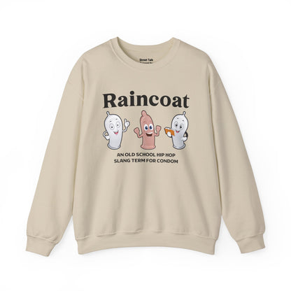 Raincoat Sweatshirt - Hip Hop Slang - Retro Streetwear