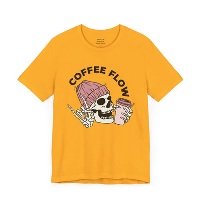 Coffee Flow - Vibe Tee - Powered By Coffee Energy