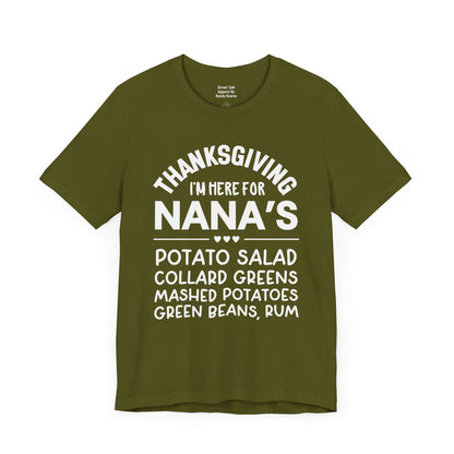 Thanksgiving I'm Here For Nana's