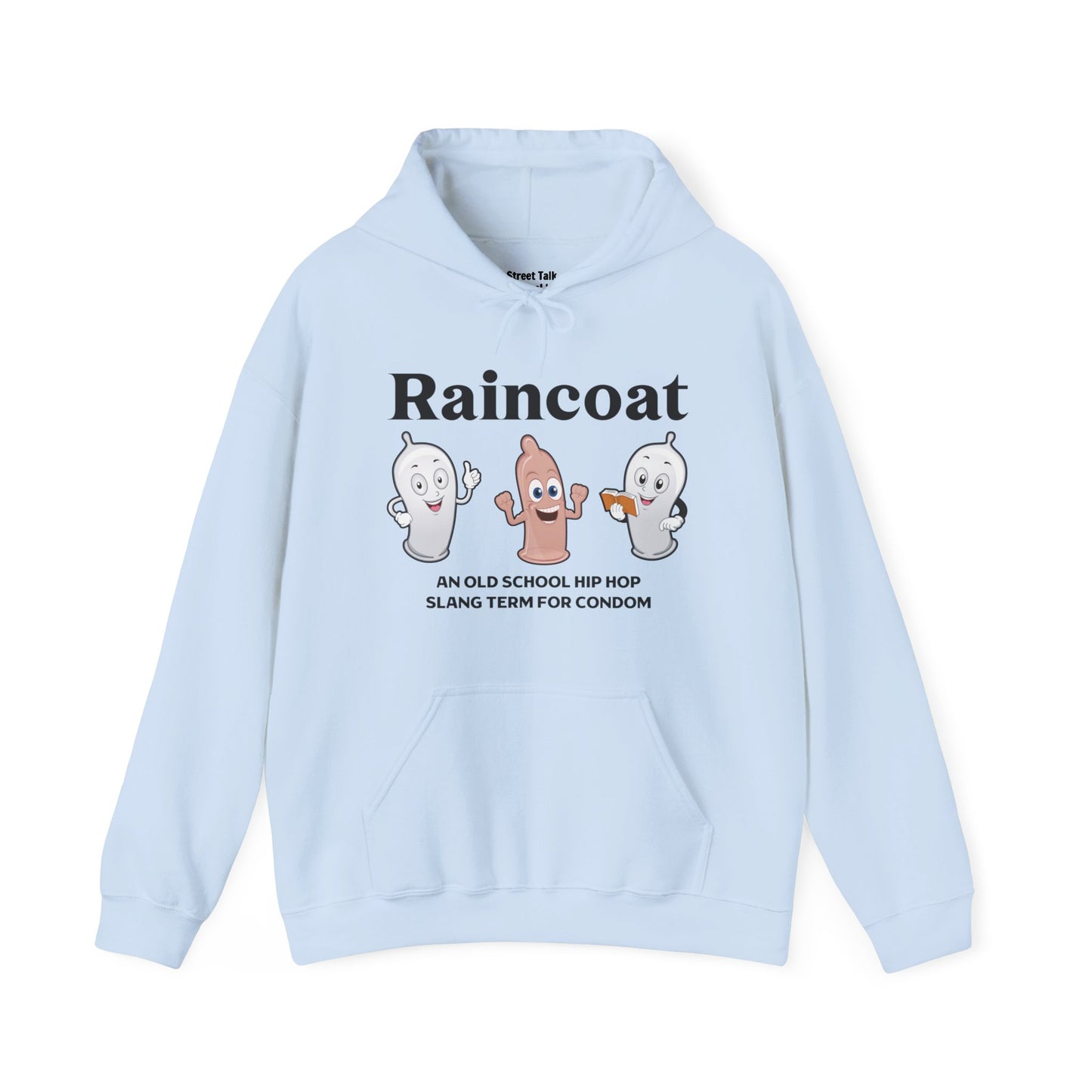 Raincoat Hoodie - Street Cred Style - Hip Hop Throwback