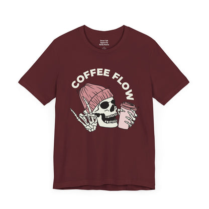 Coffee Flow - Vibe Tee - Powered By Coffee Energy