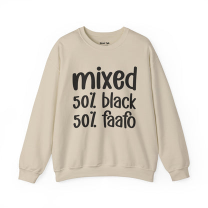 Mixed 50% Black 50% FAAFO