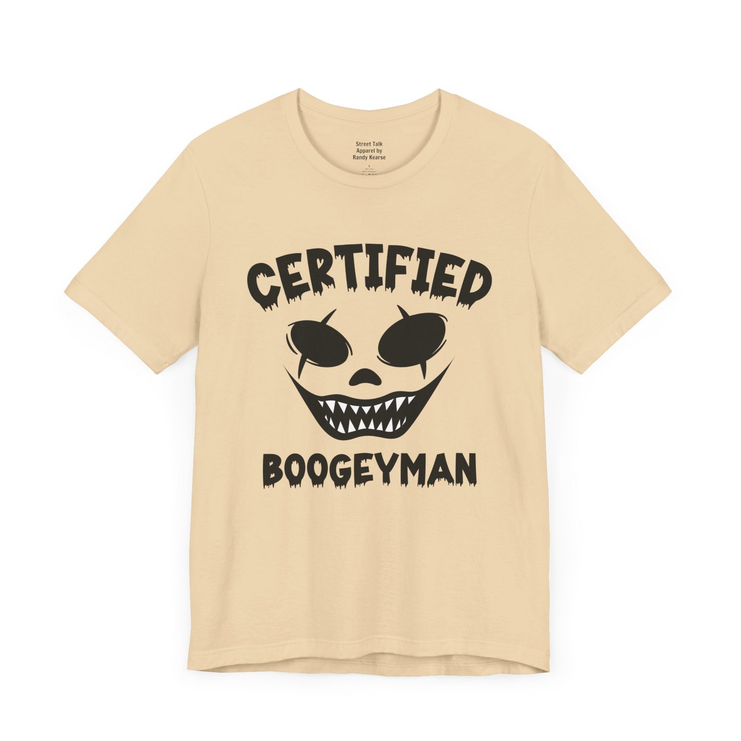 Street Inspired Apparel - Certified Boogeyman Tee - Unique Gift Idea