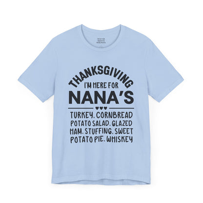 Thanksgiving I'm Here For Nana's