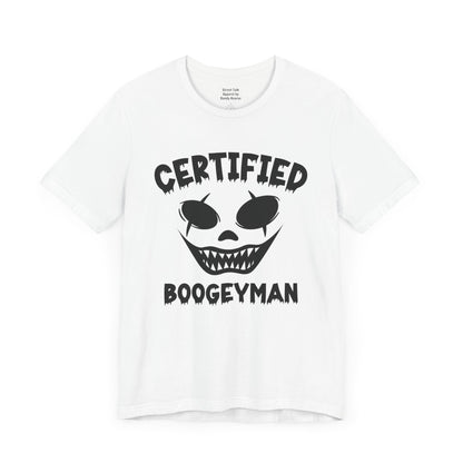 Street Inspired Apparel - Certified Boogeyman Tee - Unique Gift Idea