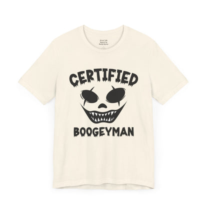 Street Inspired Apparel - Certified Boogeyman Tee - Unique Gift Idea