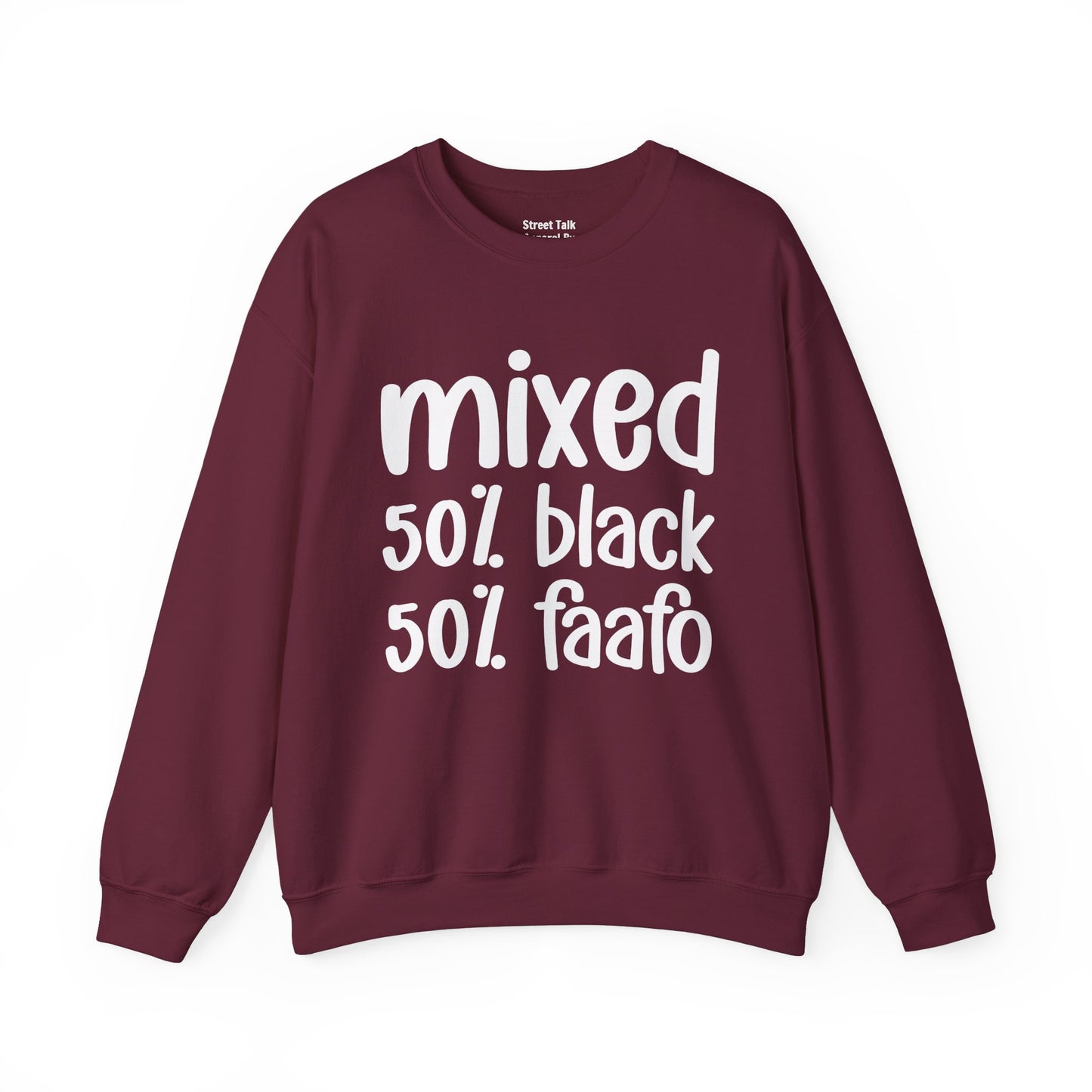 Mixed 50% Black 50% FAAFO